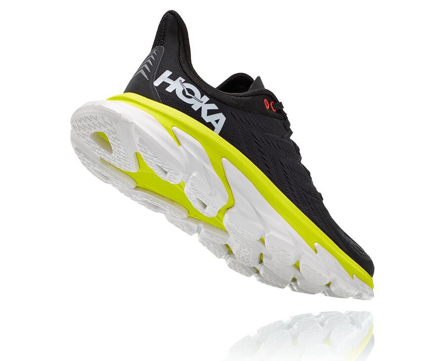 Hoka One One Running Shoes Mens Black - Clifton Edge - 20736BDXY